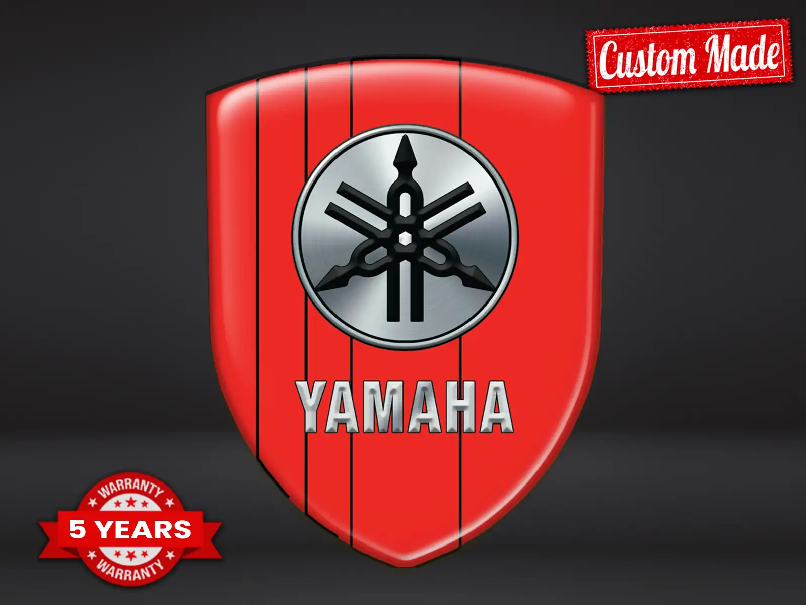 Yamaha Stickers Pare-Chocs Perso Style Max Pro Résistant